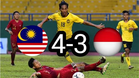 indonesia u18 vs malaysia u18 live score